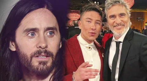 Barry Keoghan y Joaquin Phoenix se reúnen en los Globos de Oro. ¿Y Jared Leto?