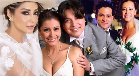Karla Tarazona se casó en tres oportunidades con Leonard León, Christian Domínguez y Rafael Fernández.