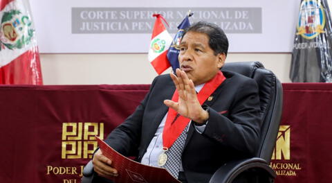 Juez Octavio César Sahuanay Calsín explica las sentencias