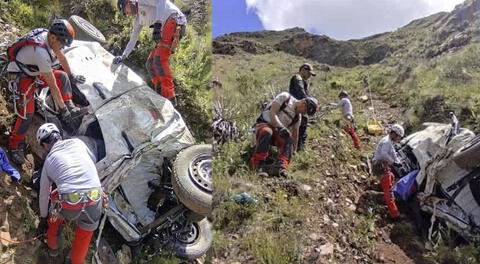 Carro cae a acantilado y provoca la muerte de todos sus pasajeros en Áncash.