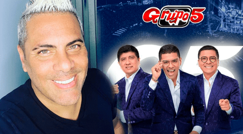 Dantes Cardosa recuerda sus temas en el Grupo 5.