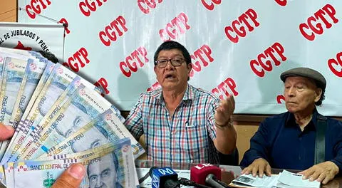 Jubilados del Perú anuncian huelga de hambre para exigir aumento de pensión.
