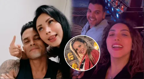 Isabel Acevedo de vacaciones con su esposo en pleno ampay a Christian Domínguez.