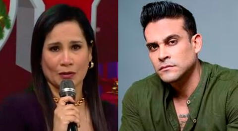 Christian Domínguez fue ampayado con Mary Moncada el lunes pasado.