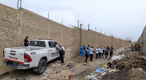 Encuentran cadáver en centro poblado El Milagro, ubicado en Trujillo.