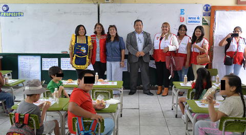 Padres de APAFAS dieron visto bueno a desayuno que repartirá Qali Warma.