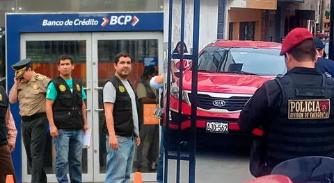 Asalto al BCP de La Molina no dejó fallecidos ni heridos, informó la entidad financiera.