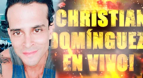 Christian Domínguez se presentará en el set de 'América Hoy' tras ampays.
