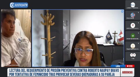 Dictaron prisión para Roberto Naupay Bravo por intento de feminicidio
