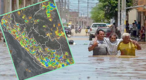 Las intensas lluvias se presentarán en diversas regiones del país de acuerdo a Senamhi.