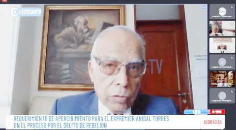 El ex premier Aníbal Torres pidió disculpas por incumplir a las reglas de conducta