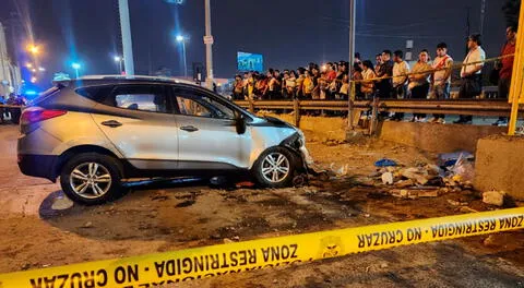 Mujer gestante fue evacuada de emergencia a un hospital cercano tras el fatal accidente.