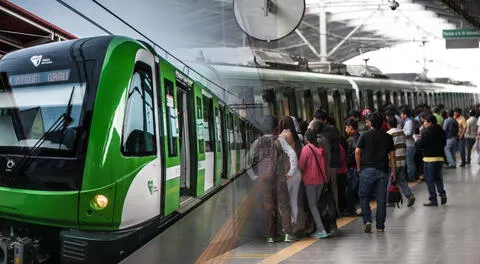 Atu: Alerta de fuga de gas genera el cierre de algunas estaciones de la Línea 1 del Metro de Lima.