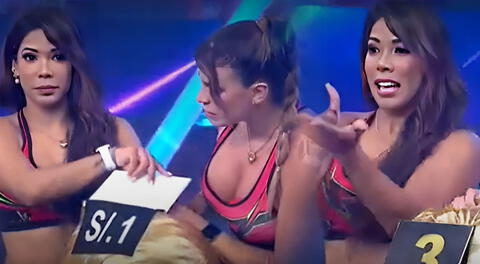 Esto es guerra: Macarena Vélez y Karen Dejo en shock por polémico premio.