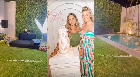 Brunella Horna tira la casa por la ventana al celebrar su cumpleaños 27: Así lo celebró