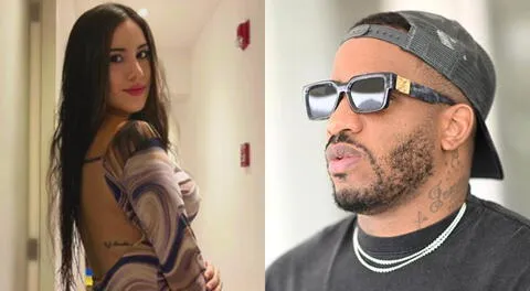 Jefferson Farfán y Darinka Ramírez tienen una hija de un poco más de un año.