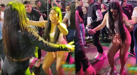 Jóvenes peruanas captaron la atención en TikTok con su estilo para bailar huayno cajamarquino.