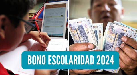 El Bono Escolaridad se entregará en el mes de enero y junio, según Minedu.