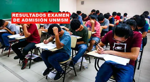 Resultados examen de admisión San Marcos 2024-II.