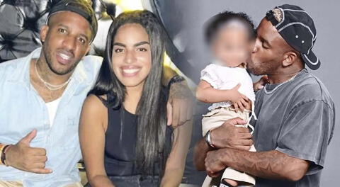 Hija mayor de Jefferson Farfán feliz tras la llegada de su hermanita.