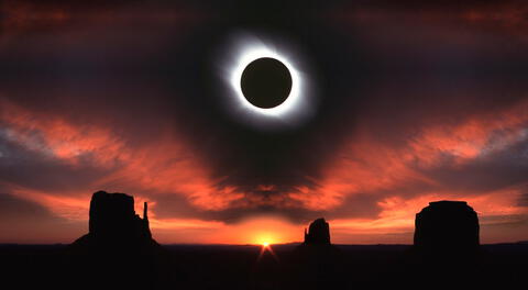 Este lunes 8 de abril, un eclipse solar total cruzará América del Norte, oscureciendo el cielo en una franja que abarca desde México hasta Canadá.
