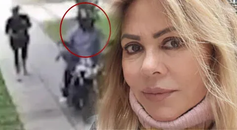 Identifican a dueño de moto que asaltó a Gisela Valcárcel.