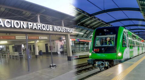 Accidente en estación del Metro de Lima atemorizó a los usuarios.