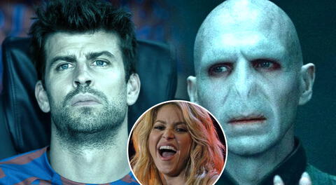 Shakira no quiere nombrar a Gerard Piqué y lo llama Voldemort.