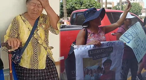 Adulta mayor pide justicia para su nieto que está encerrado en una prisión de Chincha.