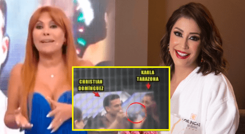 Magaly Medina habla sobre confianzas entre Karla Tarazona y Christian Domínguez.