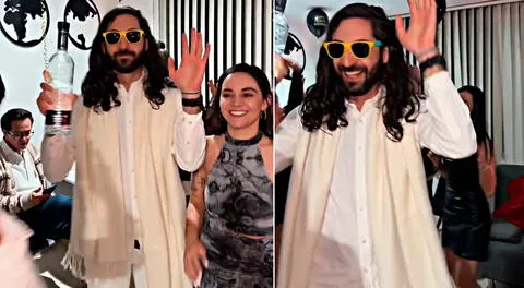 Cumple años en Semana Santa y hace su fiesta con temática de Jesús: “No vemos en el infierno”