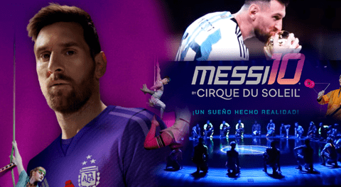 Cirque Su Soleil crea show inspirado en Lionel Messi.