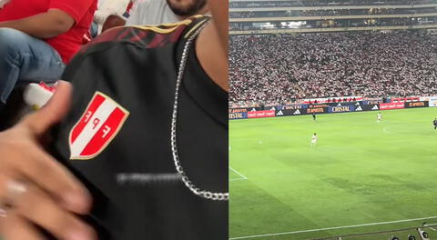 Hincha de Alianza Lima llamó la atención en TikTok con video desde el Estadio Monumental.