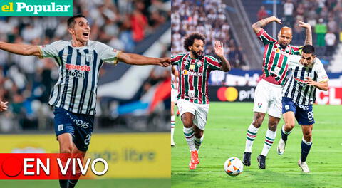 Alianza Lima vs Fluminense por la Copa Libertadores.