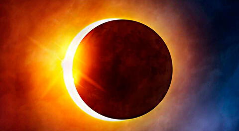 Un eclipse solar total es un fenómeno astronómico que ocurre cuando la Luna se interpone entre el Sol y la Tierra.