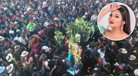 'Muñequita Milly' fue despedida por sus padres, amigos y seguidores en el cementerio de Juliaca.