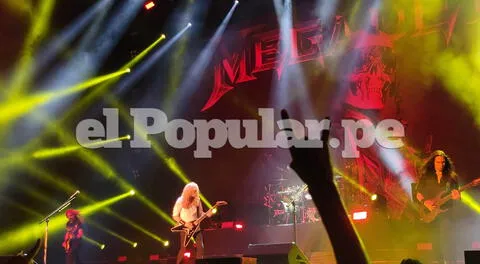 Megadeth: Conoce todos los detalles de su concierto en Perú.