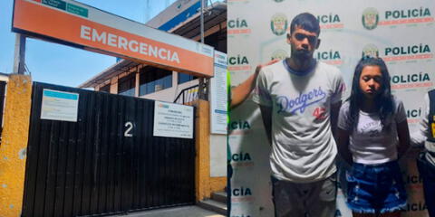 Madre y padrastro fueron detenidos en la comisaría de Huaycán. Ellos habrían llevado a bebé muerto a hospital.