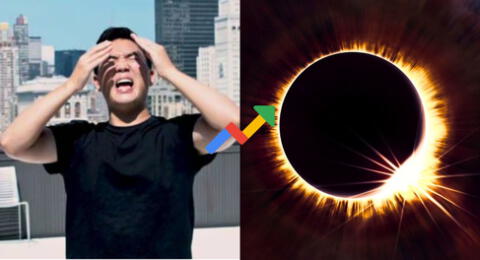 La peculiar búsqueda que se dispara en Google tras eclipse solar del 8 de abril del 2024.