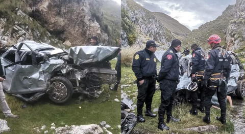 Dos muertes fue el saldo de un accidente vehicular en vía Pasco - Huánuco.