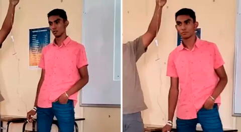 Joven estudiante se volvió viral en TikTok por ira a exponer usando un suero.