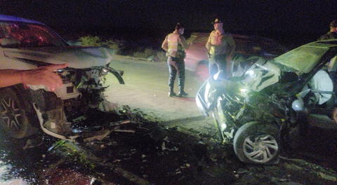 Accidente en carretera Sullana - Paita, dejó a una victima mortal y tres heridos.