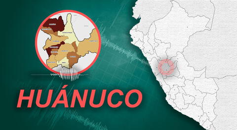 Sismo en Huánuco generó alarma este 20 de abril.