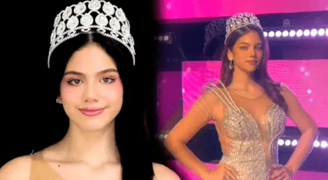 Gaela Barraza se despide de su reinado como Miss Teen Model World 2023.