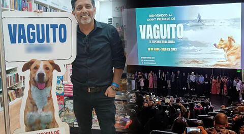 Vaguito: Alex Hidalgo agradece buena acogida de su película en cines.
