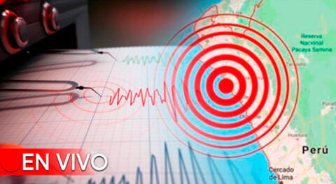 Conoce EN VIVO los sismos que ocurren en el Perú.