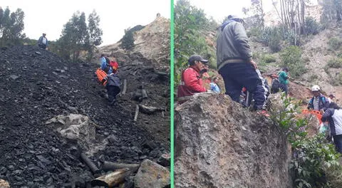 Las labores de rescate son complicadas debido a las condiciones de la zona.