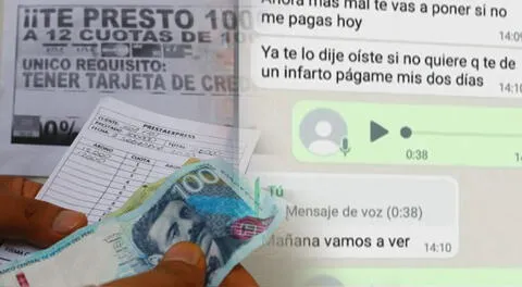 Mujer pide préstamo y ahora la amenazan de muerte, en San Martín de Porres.