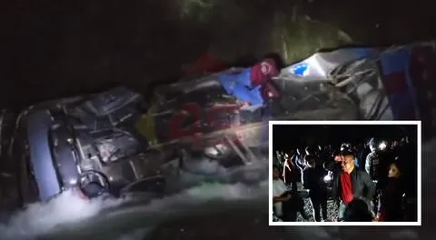 Tragedia en Cajamarca deja más de 20 muertos tras accidente.
