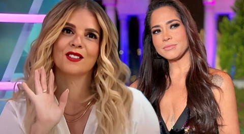 Johanna San Miguel se amista con Katia Palma y anuncia proyecto juntas.